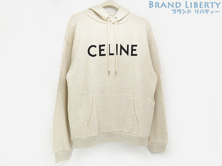 楽天市場】【新古品】セリーヌ CELINE ルーズ フーディー コットン 