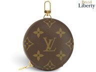 【未使用】ルイヴィトン LOUIS VUITTON モノグラム フック付き 円形 丸型 コインケース コインパース 小…