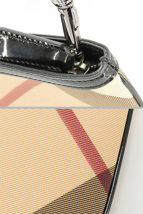 楽天市場】【未使用】バーバリー BURBERRY チェック柄 ポーチ 