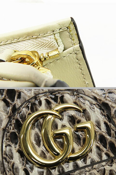 楽天市場】【レア未使用】グッチ GUCCI オフィディア スネークレザー 