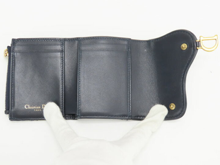 DIOR | Saddle Lotus ウォレット ディオール オブリーク ジャカード 