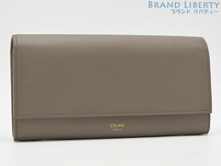 楽天市場】【未使用】セリーヌ CELINE ラージ フラップウォレット 二 