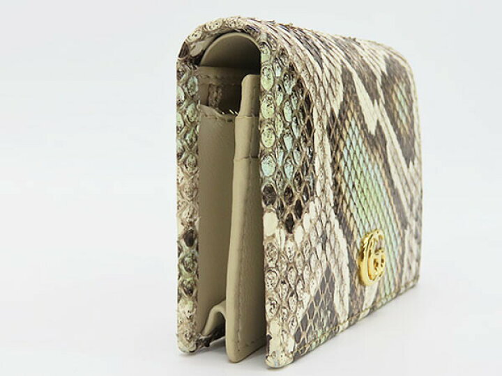 楽天市場】【レア新品同様】グッチ GUCCI GGマーモント パイソン  