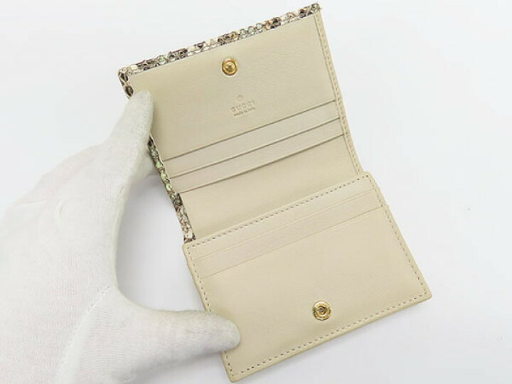 楽天市場】【レア新品同様】グッチ GUCCI GGマーモント パイソン 