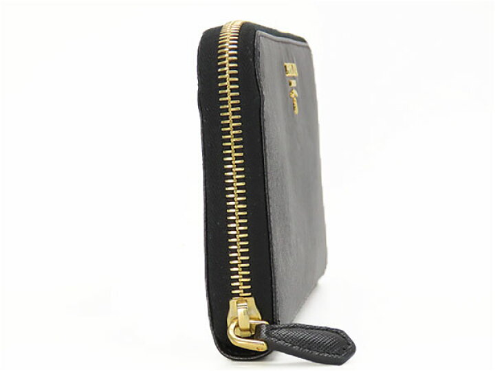 楽天市場】【美品】プラダ PRADA サフィアーノ メタル ジップ 