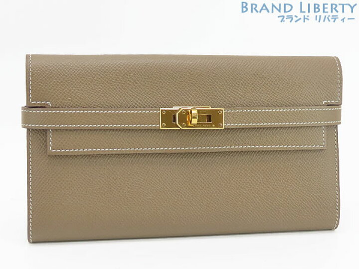 楽天市場】【レア超美品】エルメス HERMES ケリーウォレット ロング 二 