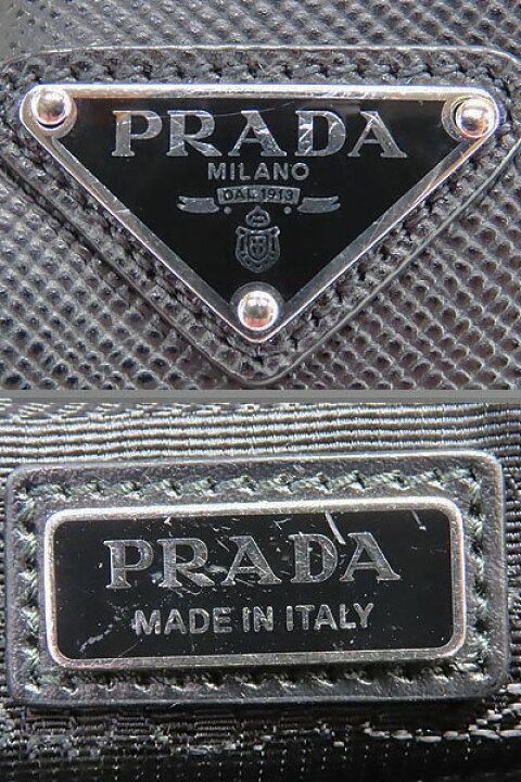 楽天市場】【激レア超美品】プラダ PRADA サフィアーノ キュイール 