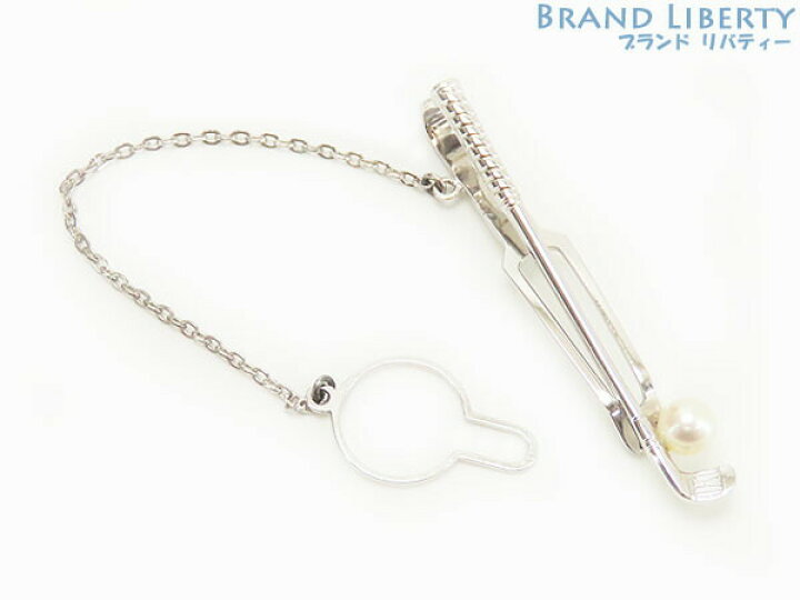 美品✨MIKIMOTO ミキモト パール タイバー ネクタイピン タイピン 楽天  