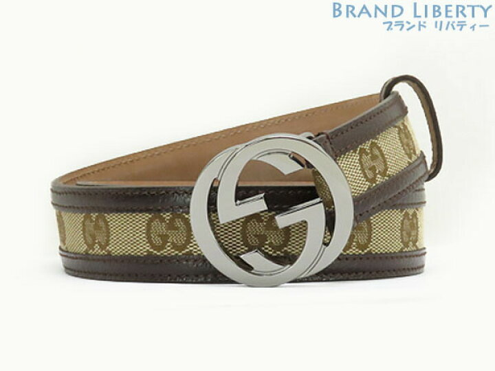 楽天市場】【超美品】グッチ GUCCI GGキャンバス インターロッキングG  