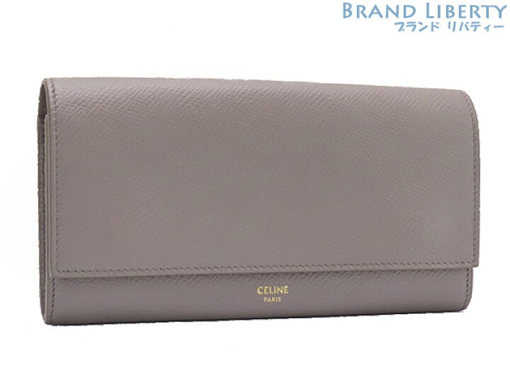 楽天市場】【未使用】セリーヌ CELINE ラージ フラップウォレット 二 