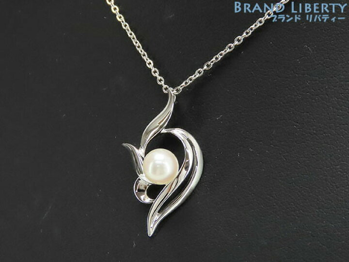 楽天市場】【未使用】ミキモト MIKIMOTO パールペンダント ネックレス  