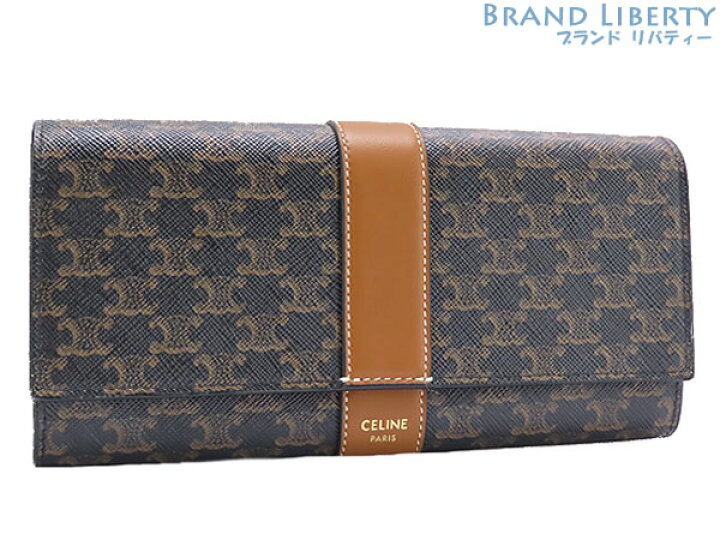 楽天市場】【新古品】セリーヌ CELINE トリオンフ ラージ フラップ 