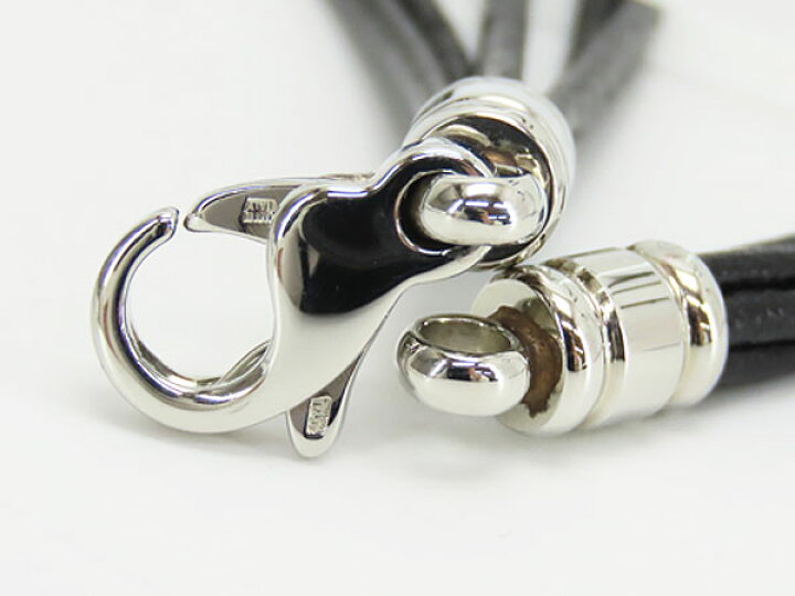 楽天市場】【新品同様】ブルガリ BVLGARI レザー 5連 チョーカー 
