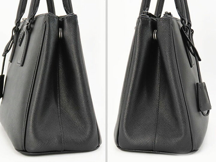 楽天市場】【レアほぼ新品】プラダ PRADA ガレリア サフィアーノレザー 