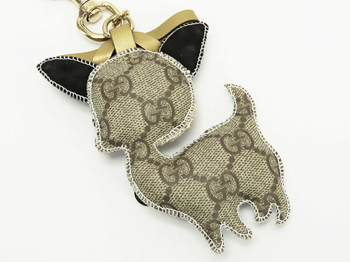 楽天市場】【レア美品】グッチ GUCCI GGプラス グッチョリ チワワ  