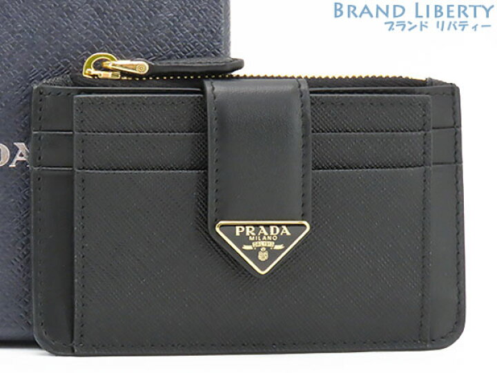 楽天市場】【未使用】プラダ PRADA サフィアーノ タブ トライアングル  