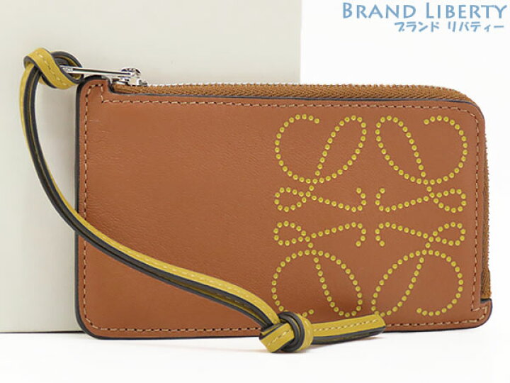 楽天市場】【新古品】ロエベ LOEWE アナグラム キーリング付 L字  