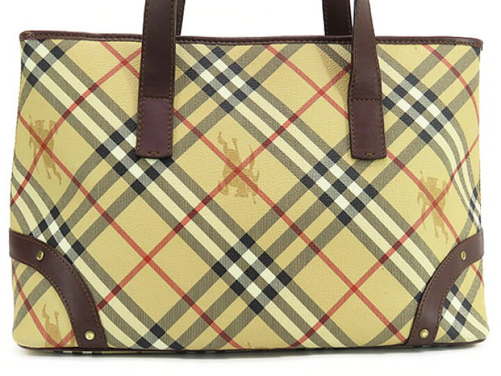 楽天市場】【美品】バーバリー BURBERRY ヘイマーケットチェック 