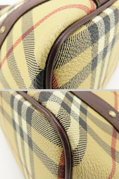 楽天市場】【美品】バーバリー BURBERRY ヘイマーケットチェック 
