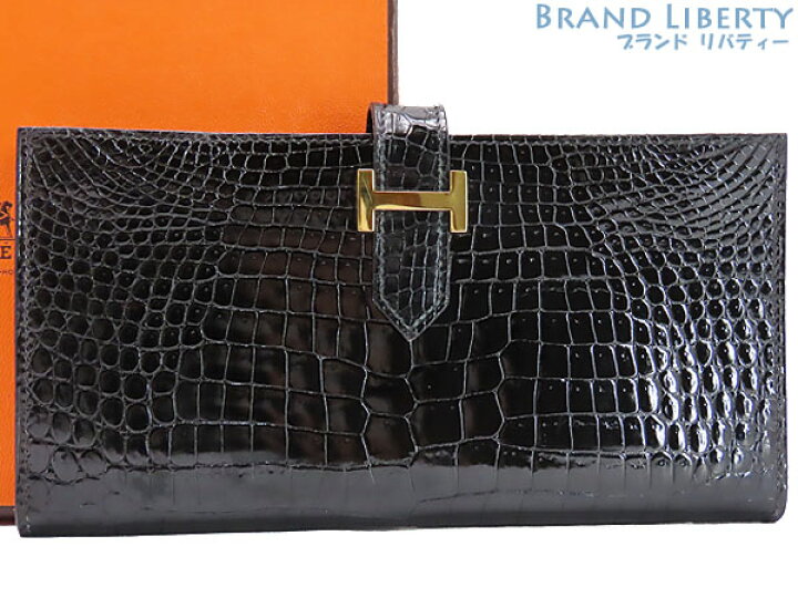 楽天市場】【レア美品】エルメス HERMES ベアン クラシック ポロサス 