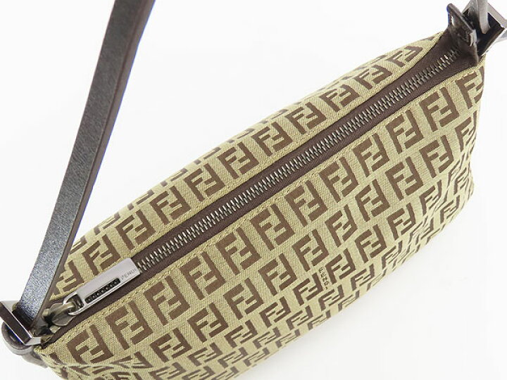 楽天市場】【美品】フェンディ FENDI ズッキーノ ワンショルダーバッグ 