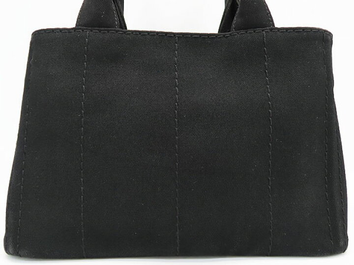 PRADA カナパ NERO トートコットンキャンバス