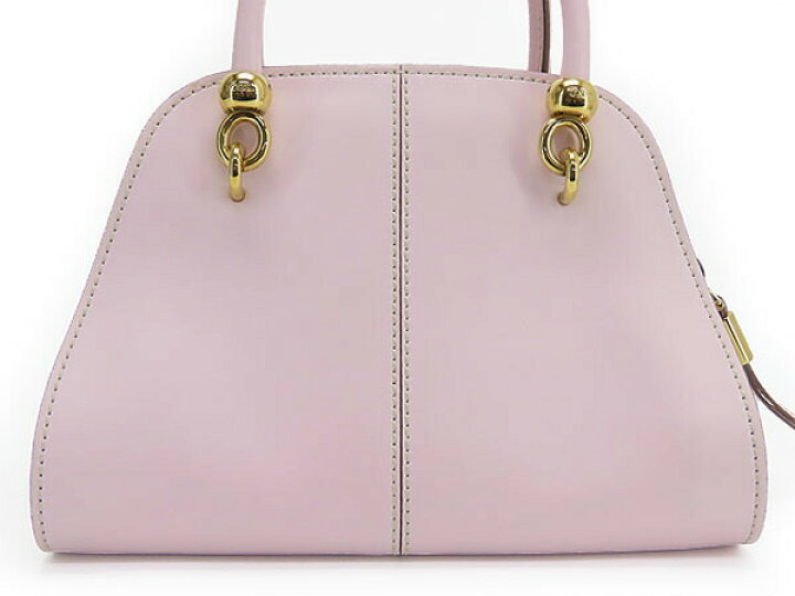 トッズ セラ 2WAY ピンク バッグ ハンドバッグ ショルダーバッグ  