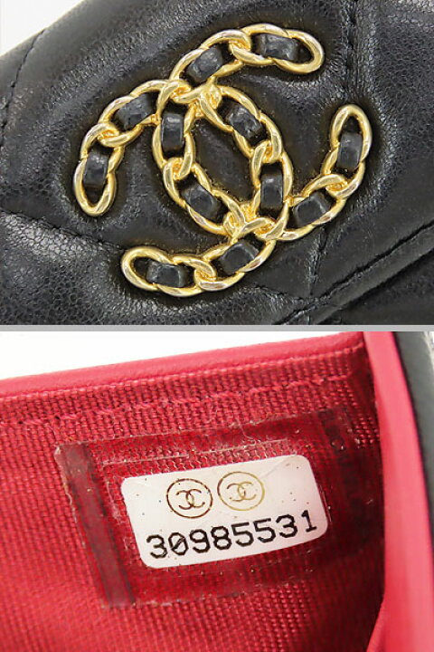 楽天市場】【美品】シャネル CHANEL CHANEL19 ディズヌフ ココマーク  