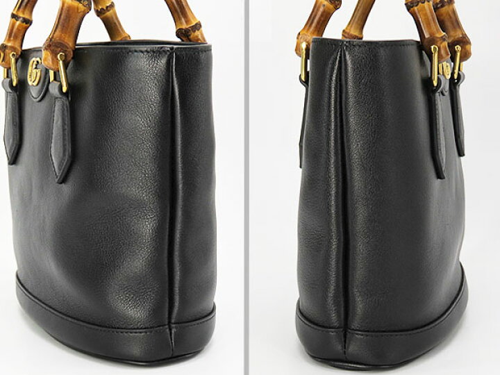 楽天市場】【未使用】グッチ GUCCI バンブー ダイアナ スモール トート 
