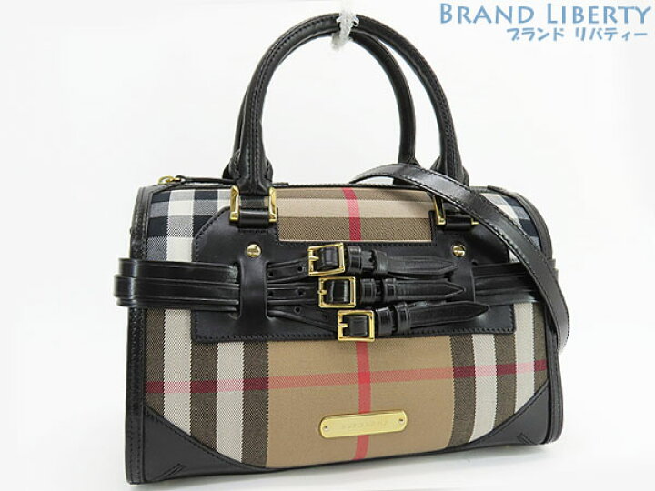 楽天市場】【美品】バーバリー BURBERRY ハウスチェック 2WAY ミニ 