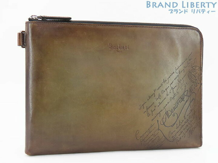 楽天市場】【美品】ベルルッティ Berluti カリグラフィ NINO GM ニノ  