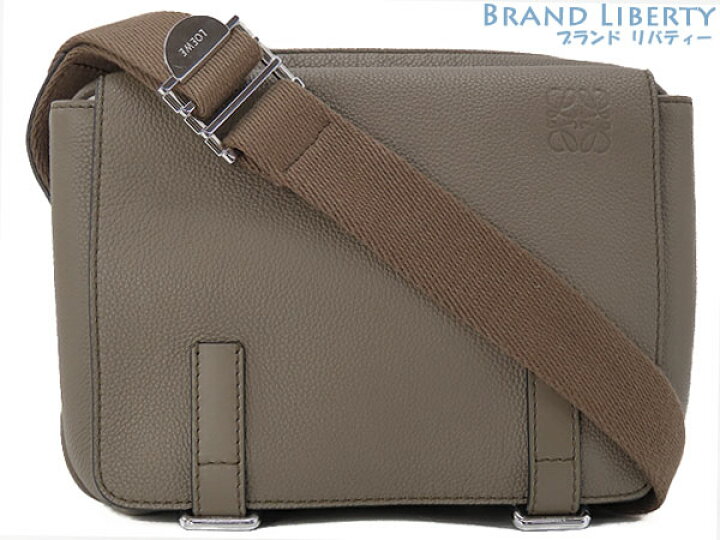 楽天市場】【新品同様】ロエベ LOEWE ミリタリー メッセンジャーバッグ  