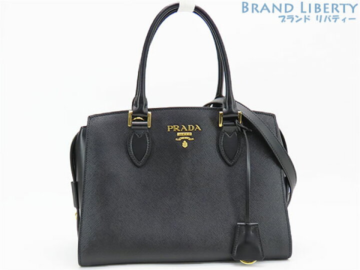 楽天市場】【超美品】プラダ PRADA サフィアーノ 2WAY ハンドバッグ  