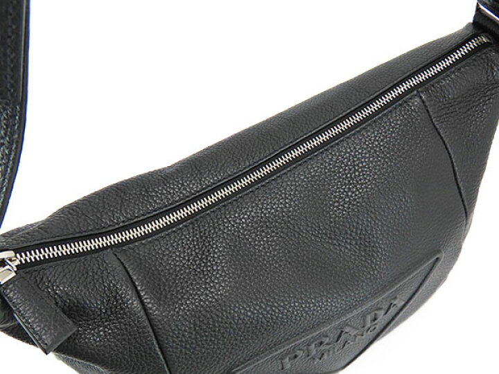 楽天市場】【新品同様】プラダ PRADA トライアングルロゴ ヴィッテロ 