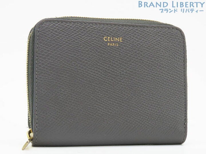 楽天市場】【美品】セリーヌ CELINE コンパクト ジップドウォレット 
