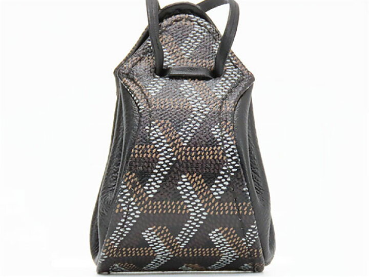 楽天市場】【未使用】ゴヤール GOYARD ヘリボーン ブルス 巾着型 
