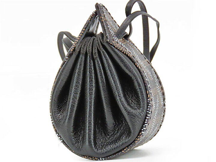 楽天市場】【未使用】ゴヤール GOYARD ヘリボーン ブルス 巾着型  