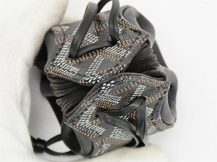 楽天市場】【未使用】ゴヤール GOYARD ヘリボーン ブルス 巾着型  