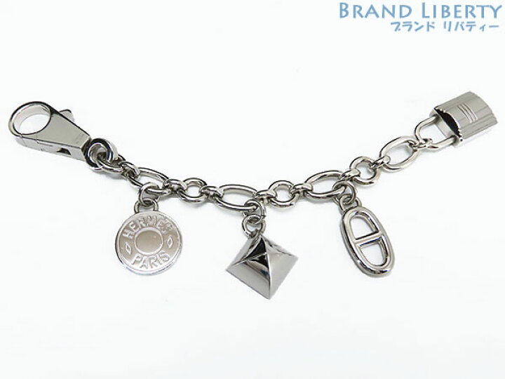 楽天市場】【レア美品】エルメス HERMES アミュレット 4 オルガ カデナ 