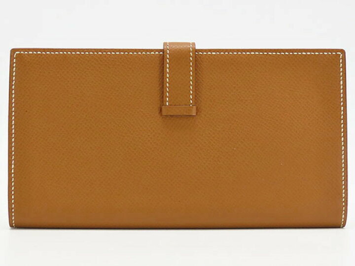 楽天市場】【超美品】エルメス HERMES ベアンスフレ 二つ折り長財布  