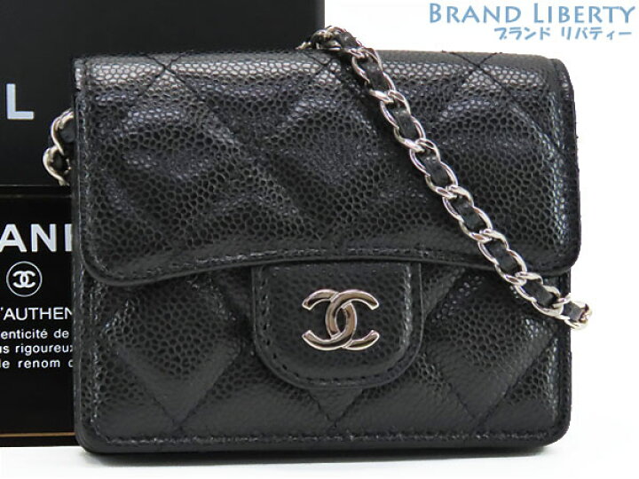 楽天市場】【未使用】シャネル CHANEL マトラッセ ココマーク キャビア  