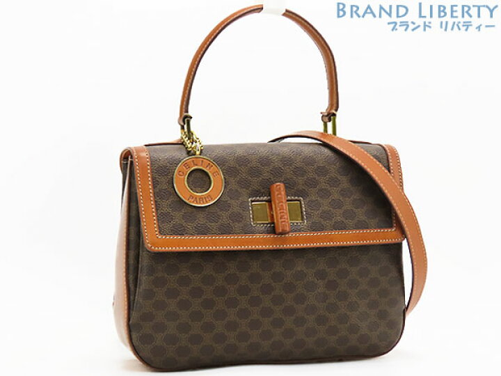 楽天市場】【美品】セリーヌ CELINE ヴィンテージ マカダム ターン 