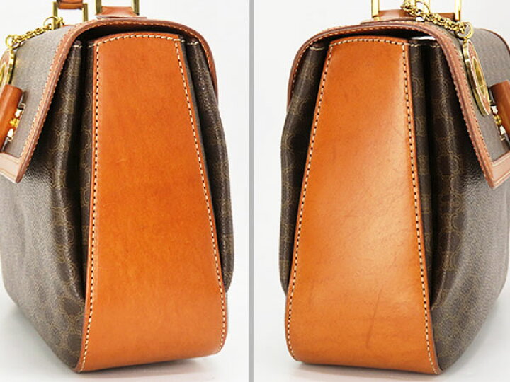 楽天市場】【美品】セリーヌ CELINE ヴィンテージ マカダム ターン 