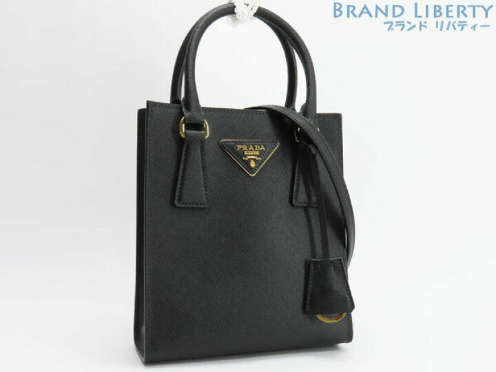 楽天市場】【未使用】プラダ PRADA サフィアーノレザー 2WAY 