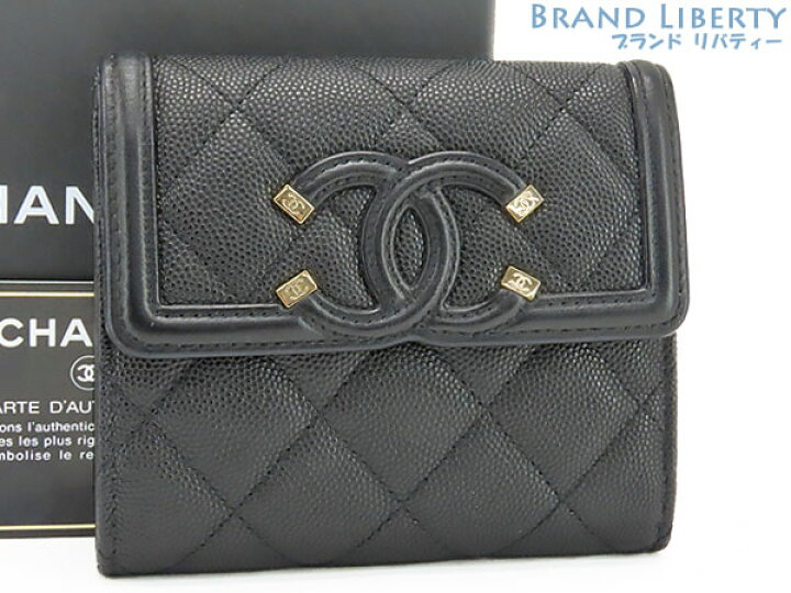 楽天市場】【美品】シャネル CHANEL CCフィリグリー スモール フラップ  