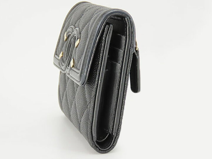 楽天市場】【美品】シャネル CHANEL CCフィリグリー スモール フラップ  