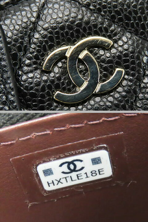 楽天市場】【超美品】シャネル CHANEL マトラッセ ココマーク キャビア  