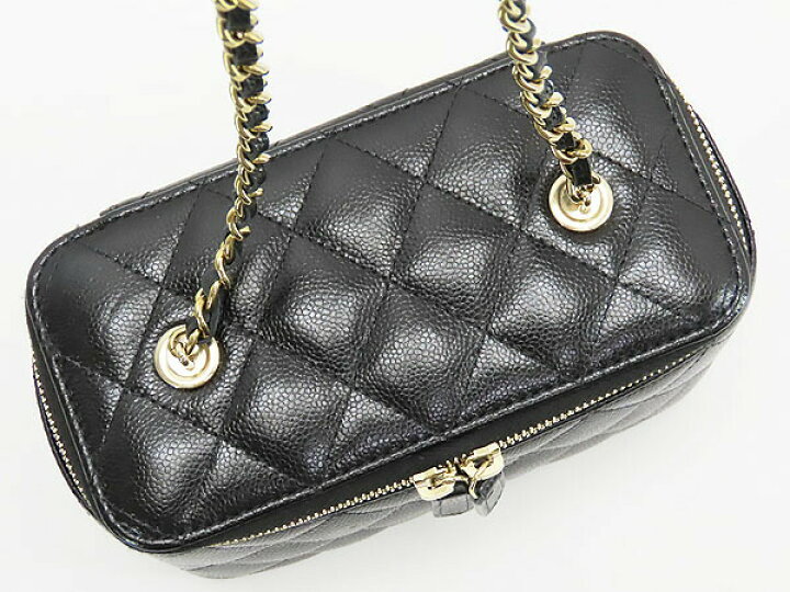 楽天市場】【超美品】シャネル CHANEL マトラッセ ココマーク キャビア 