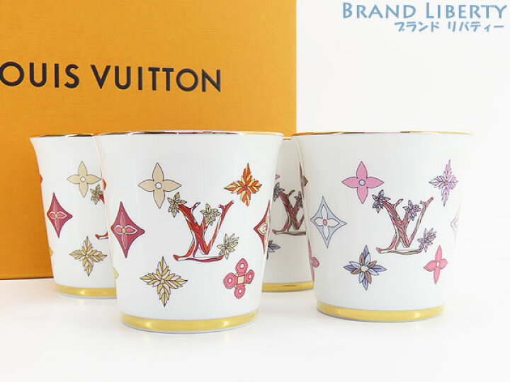 楽天市場】【激レア新古品】ルイヴィトン LOUIS VUITTON セット4ゴブレ  