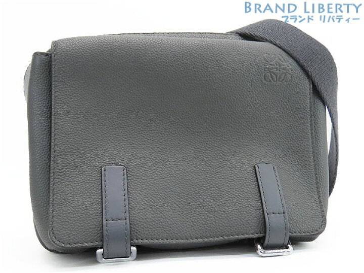 楽天市場】【新品同様】ロエベ LOEWE ミリタリー メッセンジャーバッグ 